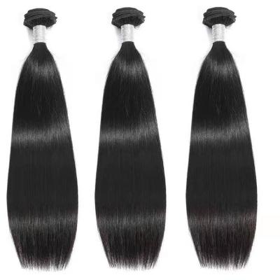 China Silky Straight Wave 10A Hair Bundles Hair Extension 100% Unprocessed Brazilian Virgin Brazilian Hair Bundles Silky Straight for sale