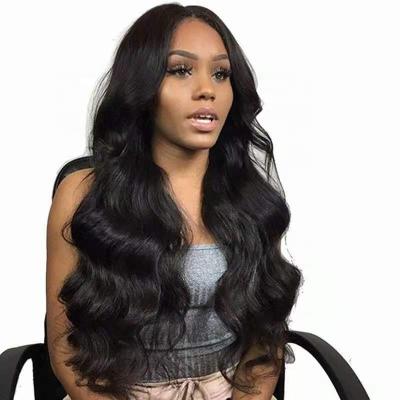 China Good Quality High Temperature Fiber Wigs Synthetic Brazilian Hair Wigs Lace Front Hair Wigs For Black Women for sale