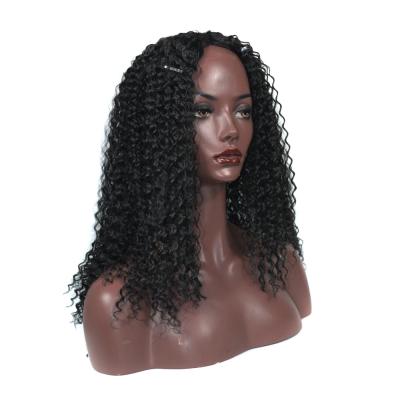 China Women Lace Front Black Wig Natural Wavy Synthetic Wig For Women, Pre Plucked With Natural Hairline And Baby Hair for sale