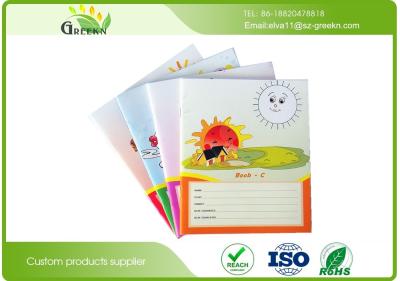 China A4 A5 Coated Paper Cover Lined Exercise Books for School Student / Kids for sale