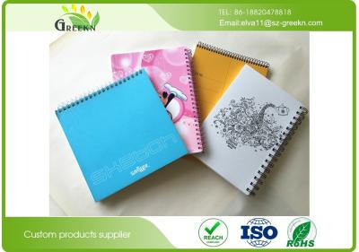 China Art Paper Film Lamination School Spiral Bound Notebook Custom Different Sizes for sale