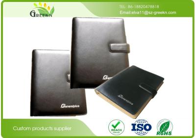 Chine Carnet multifonctionnel en cuir de feuilles mobiles de poches de couverture souple pour promotionnel/affaires à vendre