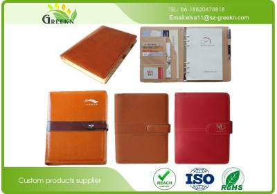 China Debossing / Embossing / Hot Stamping Loose Leaf Notebook for Office Stationery for sale