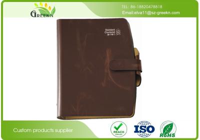 China Cuaderno de las hojas intercambiables de los efectos de escritorio de la oficina con el papel de escribir blanco de 80 - 100 hojas en venta