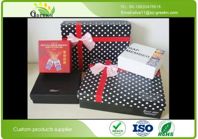 China A caixa de presente feita sob encomenda do retângulo da cor completa de CMYK que empacota para a toalha ajustou-se/presentes da mercadoria à venda