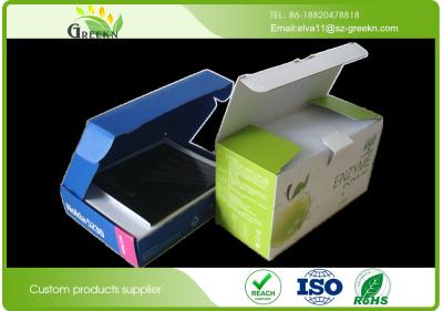 China Die Cutting Cardboard Packaging Boxes , Embossing Cardboard Storage Boxes for sale