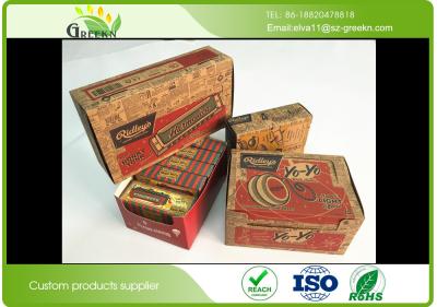 China Kraft Paperboard Custom Cardboard Packaging Boxes for Supermarket Retail Products for sale