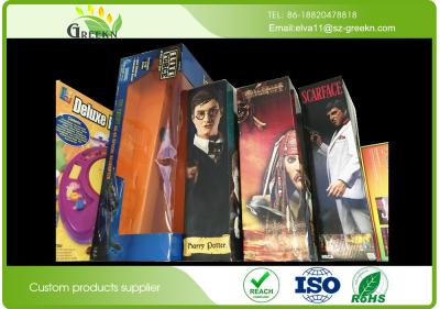 China Folding CMYK Printed Cardboard Packaging Boxes , Toys Packaging Gift Boxes for sale