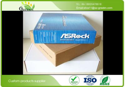 China Folding Packing Cardboard Packaging Boxes For Express Garment Industry Customized for sale