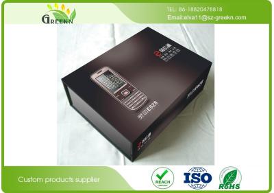 China Glossy / Matt Art Paper Cardboard Packing Boxes For Cell Phone Electronic Packaging for sale