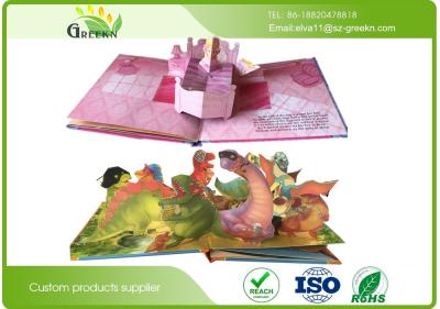 China Hard Cover Cardboard Snappy Pop Up Books For Kids Aged 2-8 Read SGS FSC for sale