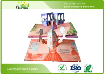 China Recycled Eco Friendly Kids Pop Up Books , Paperboard Perfect Binding Amazing Pop Up Books for sale