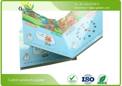 China Case bound binding Art Paper Environmental Ink Printing Board Books for Babies / Children for sale