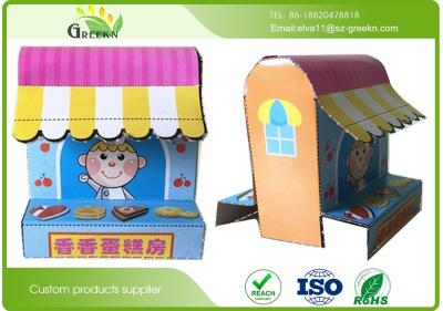 Chine Livres de papier faits main de carton polychrome d'impression d'OEM pour des mains d'enfants de train sur la capacité à vendre