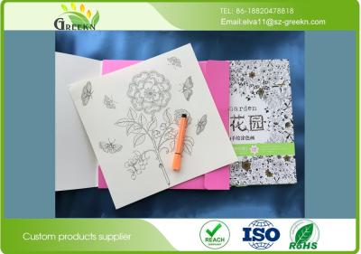 Chine livres de coloriage d'adultes de couverture du carton 400grams pour des établissements d'éducation à vendre