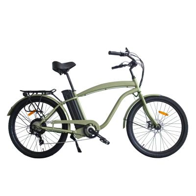 China Custom cheap aluminum alloy beach cruiser ebike electric cruiser for sale