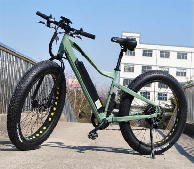 China 2019 Aluminum alloy power fat tire mountain electric bike/snow bike/electric fatbike/fat mountain e bike for sale