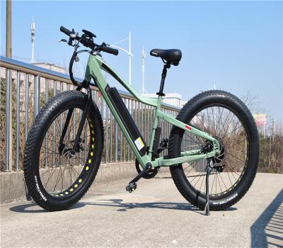 China Big power aluminum alloy 500W48V fat tire mountain electric snow bike/750w electric bicycle with en15194/beach fatbike/fat mountain e bike for sale