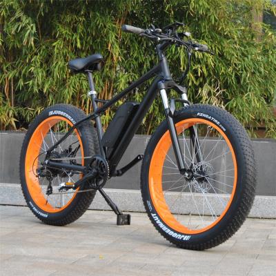 China Aluminum alloy electric ebike 350w 500w 750w 26 inch fat tire electric bike mtb mountain for sale