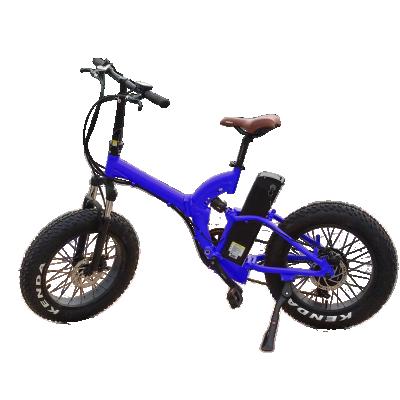 China Optional 6061 Alloy Folding Electric Bicycle With Higher Configuration And Good Performance for sale