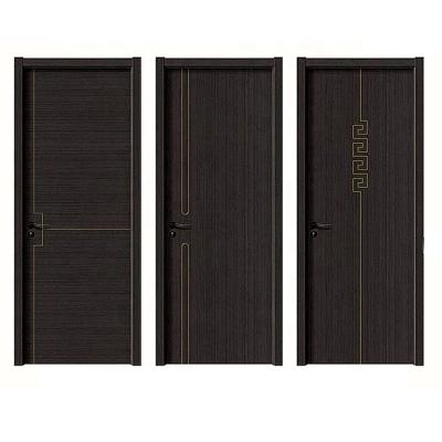 China Environmental Protection Door Design Modern Solid Wood Bedroom Door for sale