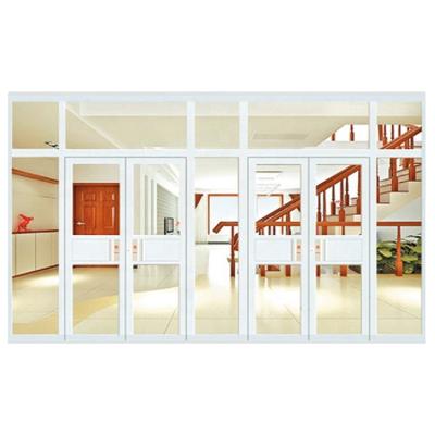 China Automatic Hot Sales Commercial Whole Glass Aluminum Casement Doors For KFC for sale