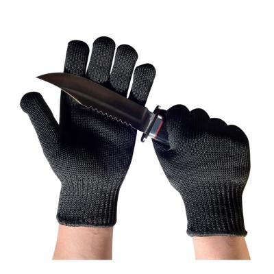 China Flexible Stainless Steel Wire Knitting Anti Cut Gloves for sale