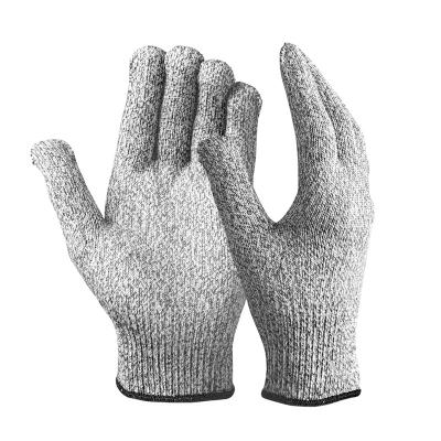 China Food Grade Flexible Hand Protection Anti Cut Gloves Guantes Anticorte Level 5 Cut Resistant Gloves Work Safety Gloves The Kitchen Yard for sale