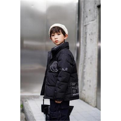 China New Sustainable Cotton Clothes Leather 2020 Kids Jacket Bsl for sale