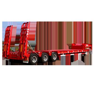 China Truck Trailer Wholesale New High Standard Eco-Friendly Semi Lowbed Trailer For Truck for sale