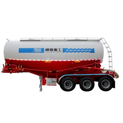 China Truck Trailer Best Selling Finely Processed Anti Explosion Tank Powder Bulk Cement Trailer for sale