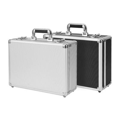 China Large capacity and high quality portable 1737 toolbox hardware instrument aluminum alloy storage box for sale