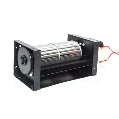 China Hotels Factory Price Aluminum Blades AC 60*138 Cross Flow Fan Used For Commercial Pizza Oven Black Tangential Fan 110V220V for sale