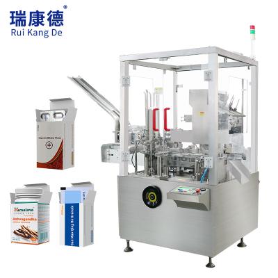 China High Speed ​​Food Small Box Packing Continuous Automatic Vertical Wrapping Cartoning Machine for sale