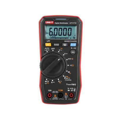 China A-BF & UNI T Professional Digital Multimeters UT117C AC DC Voltmeter Ammeter Electrician Tester True RMS Frequency Meter UT117C for sale