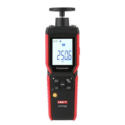 China A-BF & UNI-T Speed Tachometer 2-in-1 UT372D Laser Tachometer Contact And Non-contact Tacometro Digital RPM Meter Spin 19999 RPM UT372D for sale