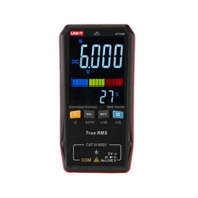 China UNI-T Smart Digital Multimeter UT121B AC DC Voltage Tester Multimeter True RMS Digital Capacimeter Frequency Meter UT121B for sale