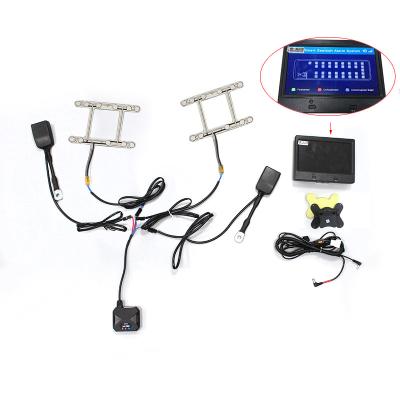 China Wireless Bus Seat Belt Alarm System for Passenger Seat Belt Monitor with Display FES046 for sale