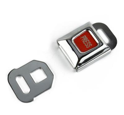 China Metal Chrome Belt Press Buckle for sale