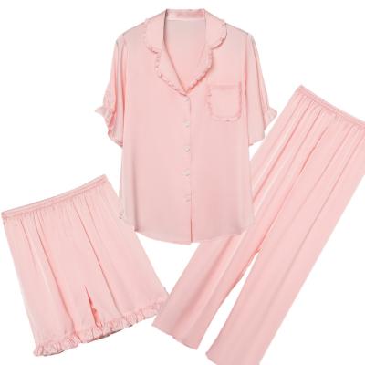 China Fashion QUICK DRY Professional Made Women 3 Piece Nightgowns, Sexy Alluring Nightgown Sleepwear Nightgowns for sale