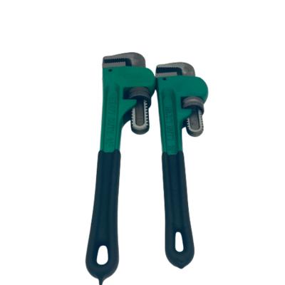 China Heavy duty carbon steel adjustable pipe wrench for sale