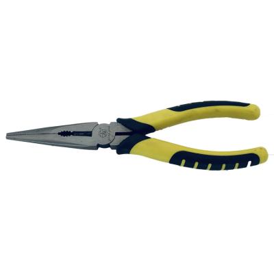 China Steel Cut 55# Needle Nose Long Reach Pliers With Cutter for sale