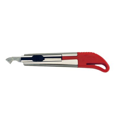 China Slide Open Popular DIY Tool 18MM Knife Utility Cutter With Hooks for sale