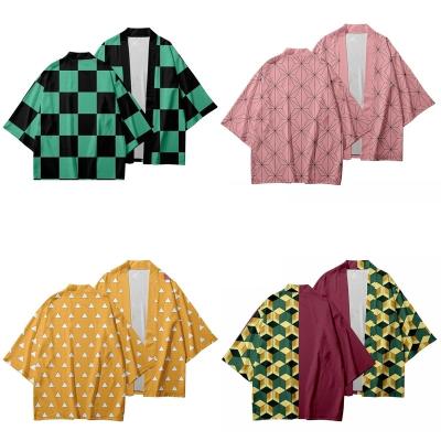 China 23 Styles As Picture Shows 2021 Hot Sale Demon Slayer Kimetsu No Yaiba Yukata Costume Long Dresses For Halloween for sale