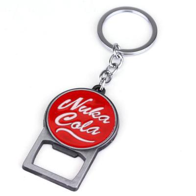 China Bottle Opener/Gift Radioactive Fallout Collectibles Nuka Cola Key Chain Bottle Opener for sale