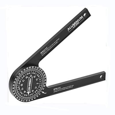 China Hot sales bevel measuring inside and outside corner saw protractor aluminum alloy angle finder tool GY01 for sale