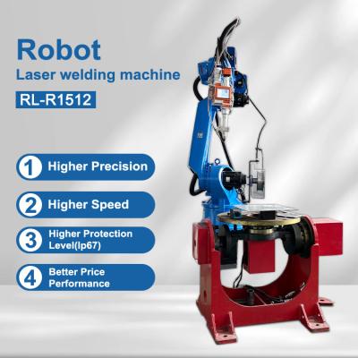 China Automatic 6 Axis Fiber Metal Laser Welding Machine Robotic Welding Machine CNC Fiber Laser Welding for sale