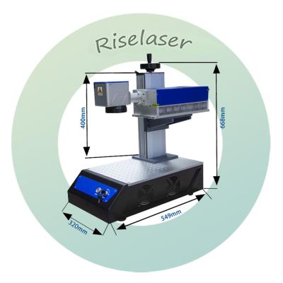 China UV-Laser-Maschinen-Glaslaser-Markierungsmaschine 3W 5W mit Luftkühlungsmethode zu verkaufen