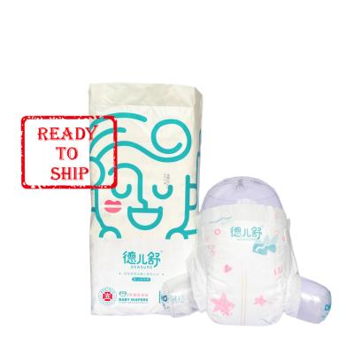 China Printed Ready To Ship Online Sale Newborn Comfort Baby Diaper A Grade Wholesale Cheap Disposable Diapers For Baby for sale