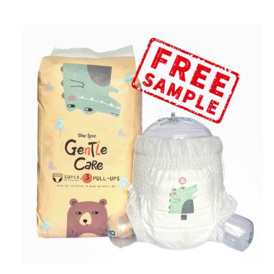 China Free Sample Printed China Wholesale Disposable Baby Diaper A Grade Xxl Soft Breathable Baby Diapers for sale